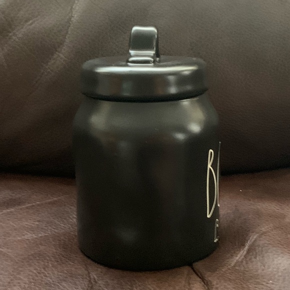 Rae Dunn Black Baby BOO Canister with Ghosts - Picture 9 of 11